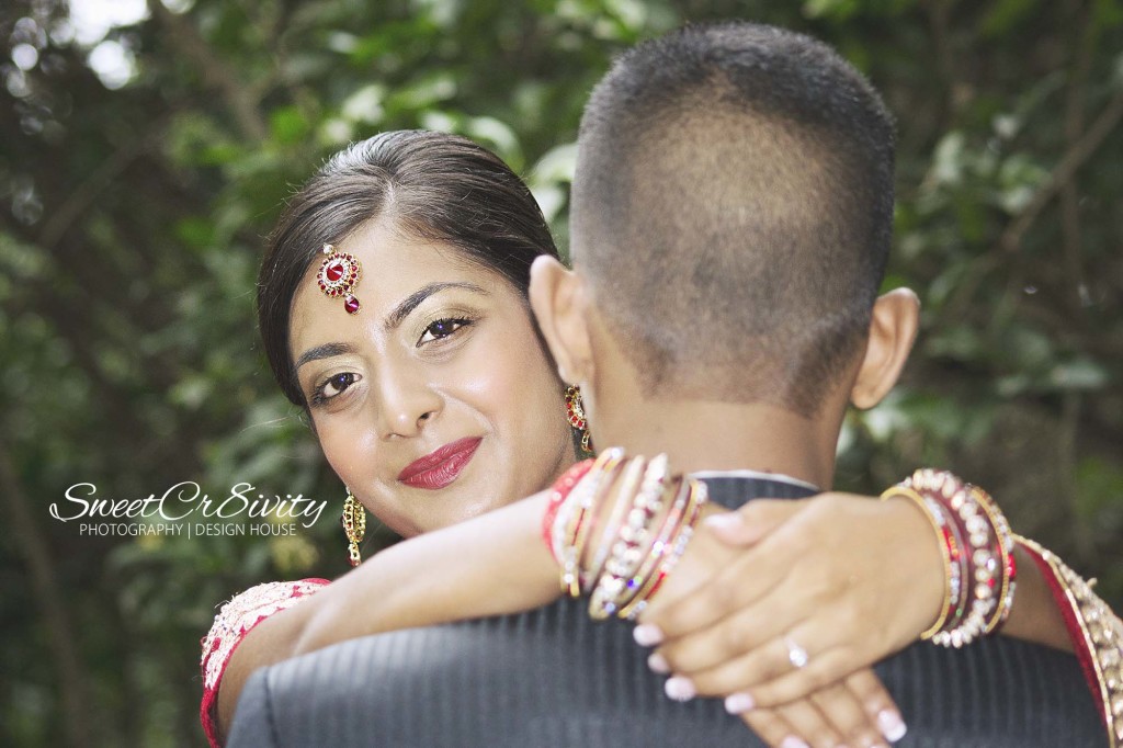Siasha and dersen,hawaan forest,lush green backdrop,save the date shoot,wedding photography durban,SweetCr8ivity,red bridal lehenga,creative shoot umhlanga,lagoon,red and white baloon props, couples photography durban, graphic designer