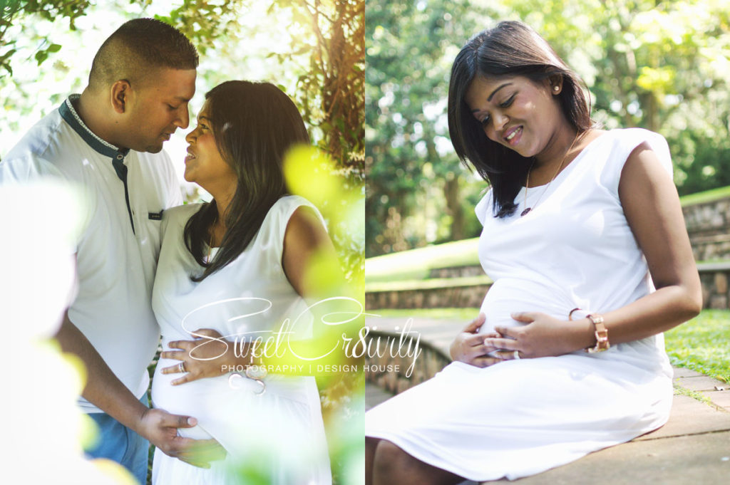 its a girl,damien and humsha,first baby,durban botanical gardens,sweetcr8ivity,aveen elaine lutchman,pink booties,white maternity dress,belly kiss,creative blurs,depth of field