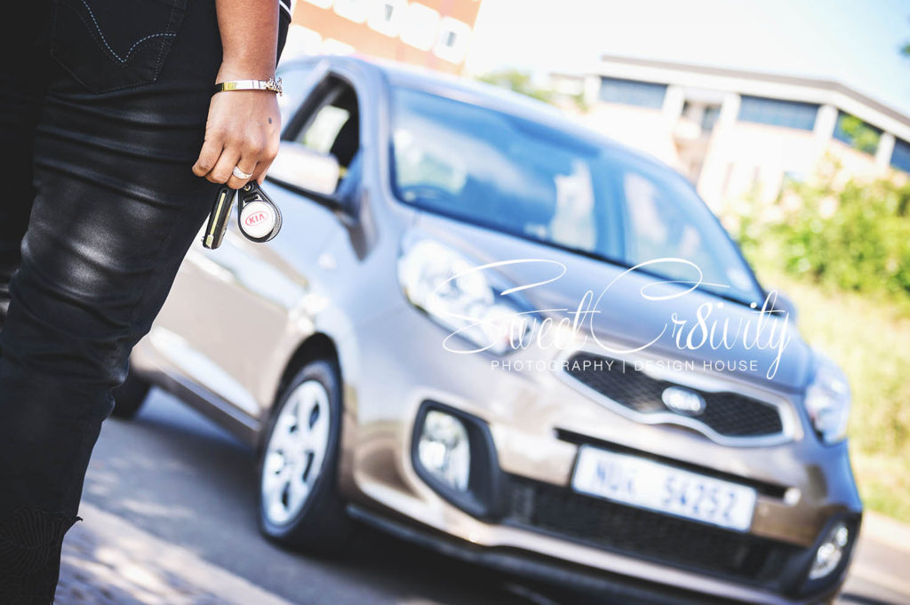 birthday present,car,kia,rowena,trisha and wayne,ferrero cake,gold 30,jc le roux, sweetcr8ivity,umhlanga photography,durban wedding photographers,couples shoot,creative,high heels,motosport