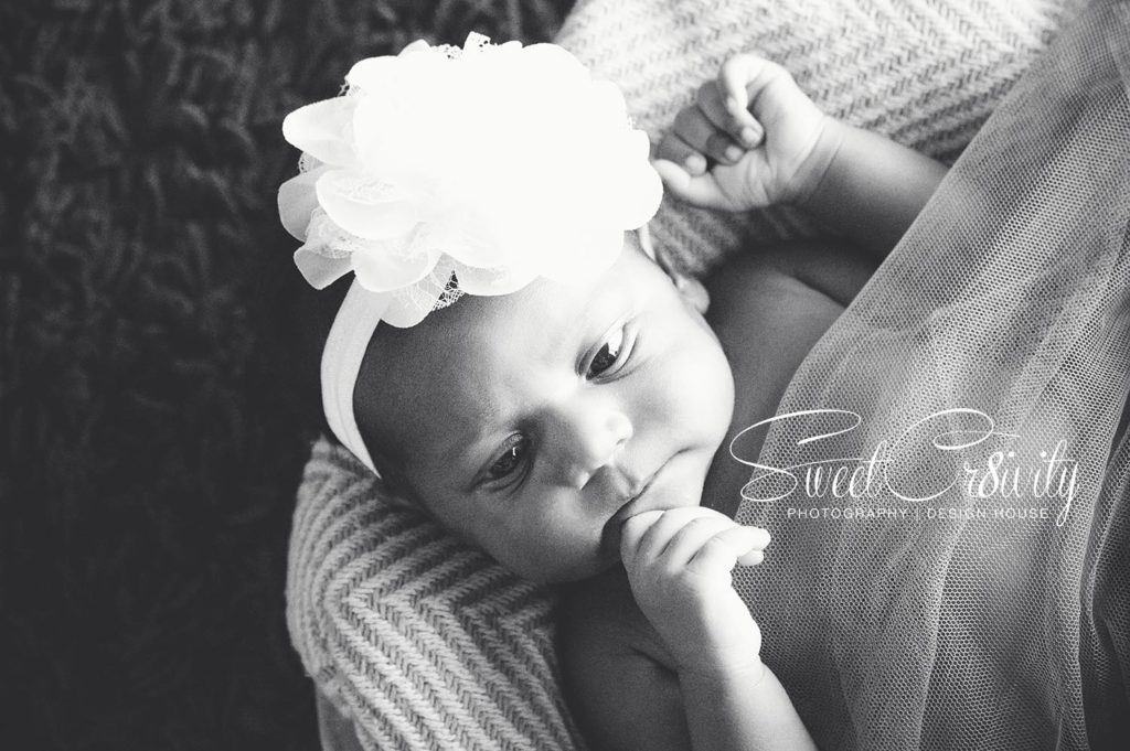 newborn photography durban,2weeks old baby girl,tutus and bows,diy newborn swing,creative ,Sweetcr8ivity,elaine and aveen lutchman,makeshift home studio,baby in a basket top view
