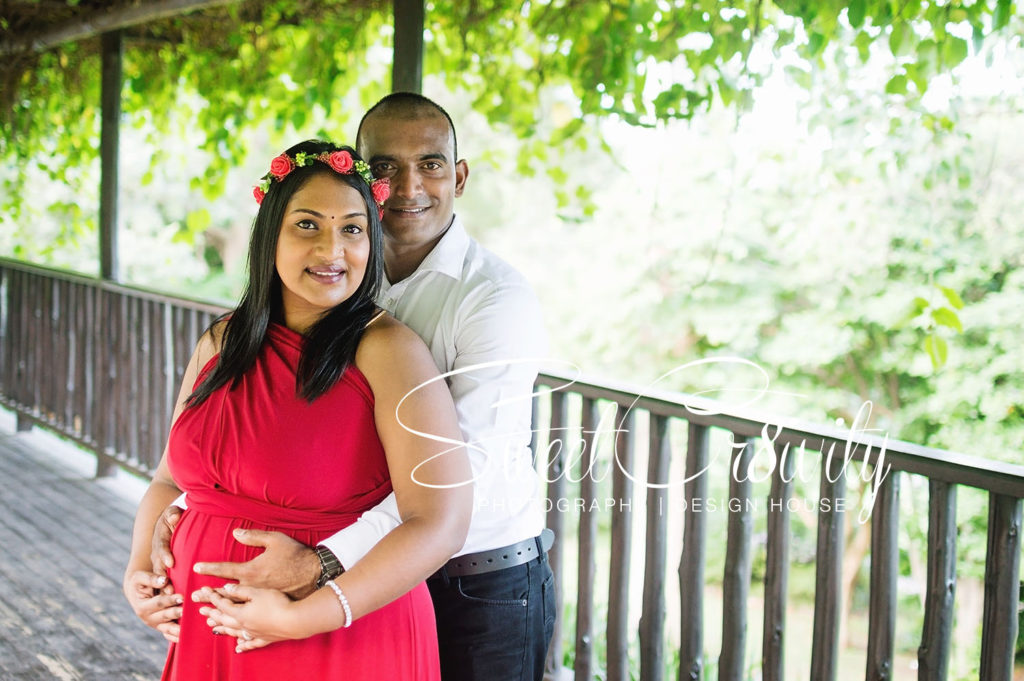 yvettes maternity shoot,smudge,its a girl,durban botanical gardens,surprise,pink confetti,princess crown,creative photoshoot,bowtie,denver,elaine and aveen lutchman,SweetCr8ivity, best durban photographers,kissing tummy,red maternity dress,
