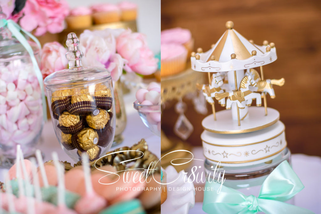 kids birthday party, the polkadot company, best party photographers, creative detail, pony themed party, pink, teal, gold, tutus, elaine and aveen lutchman, SweetCr8ivity, pony rides, popcorn, clowns, bespoke parties, candy floss, frozen themed jumping castle, vidya, happiness, friends, cake pops, paper flowers, party decor