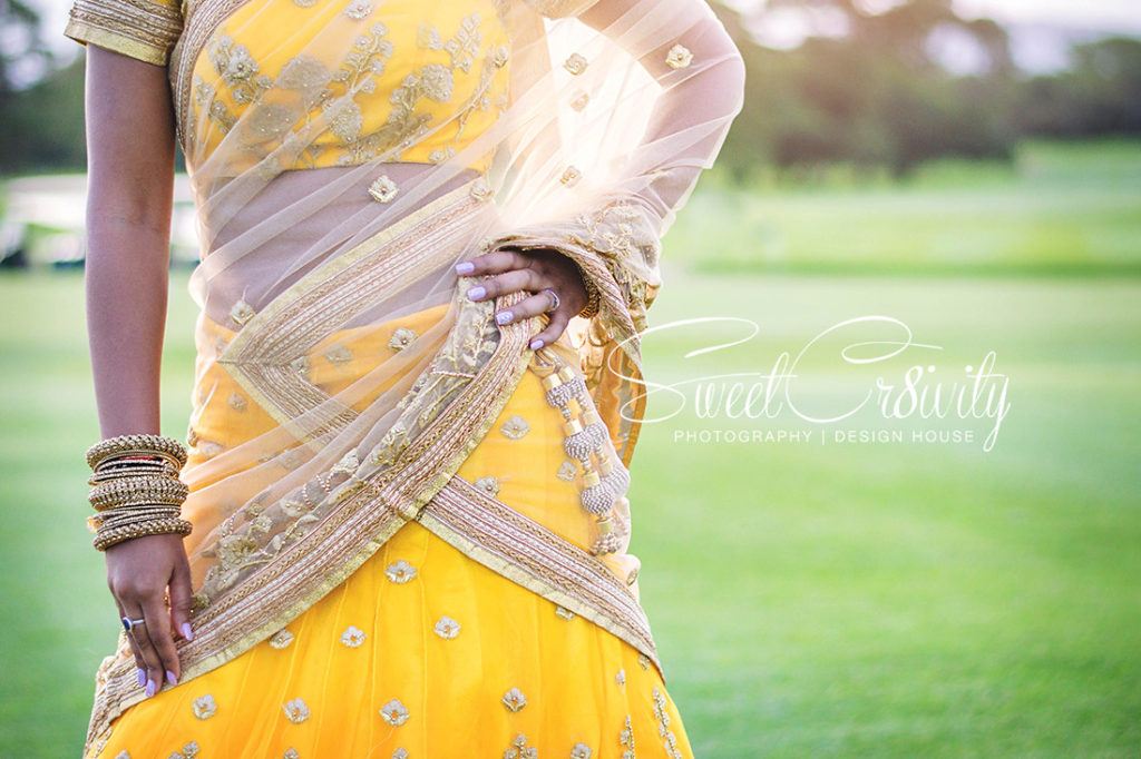 mount edgecombe country club, weavers nest, nelengu night, siasha weds dersen, yellow lehenga, landscape, best durban wedding photographers, south indian wedding, elaine and aveen lutchman, bhagwans caterers, black and white photography, indian beauty, happiness, night before, macaroon wedding favors, vintage themed cake, gold carts, depth of field, gold bangles, details, golden hour