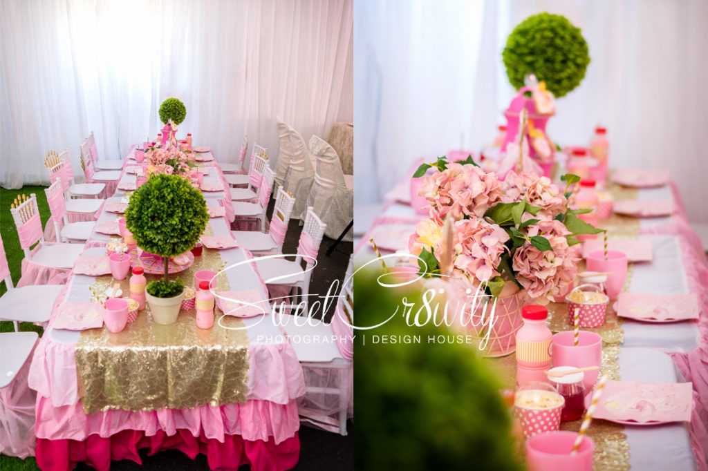 ballerina themed party,kiddies party photographers,durban,nikon,SweetCr8ivity,pink and gold,5th birthday,phoenix,rico the clown