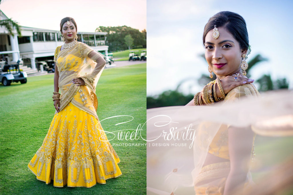 mount edgecombe country club, weavers nest, nelengu night, siasha weds dersen, yellow lehenga, landscape, best durban wedding photographers, south indian wedding, elaine and aveen lutchman, bhagwans caterers, black and white photography, indian beauty, happiness, night before, macaroon wedding favors, vintage themed cake, gold carts, depth of field
