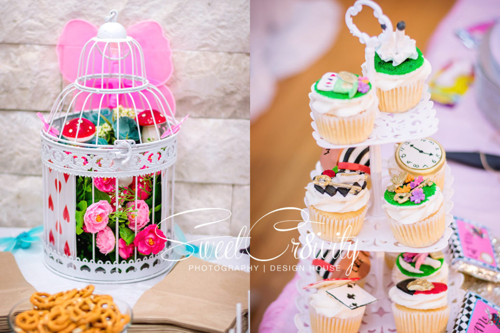 1st birthday party, alice in wonderland, themed, claires magical parties, sweetcr8ivity, elaine and aveen lutchman, the winchester function venue