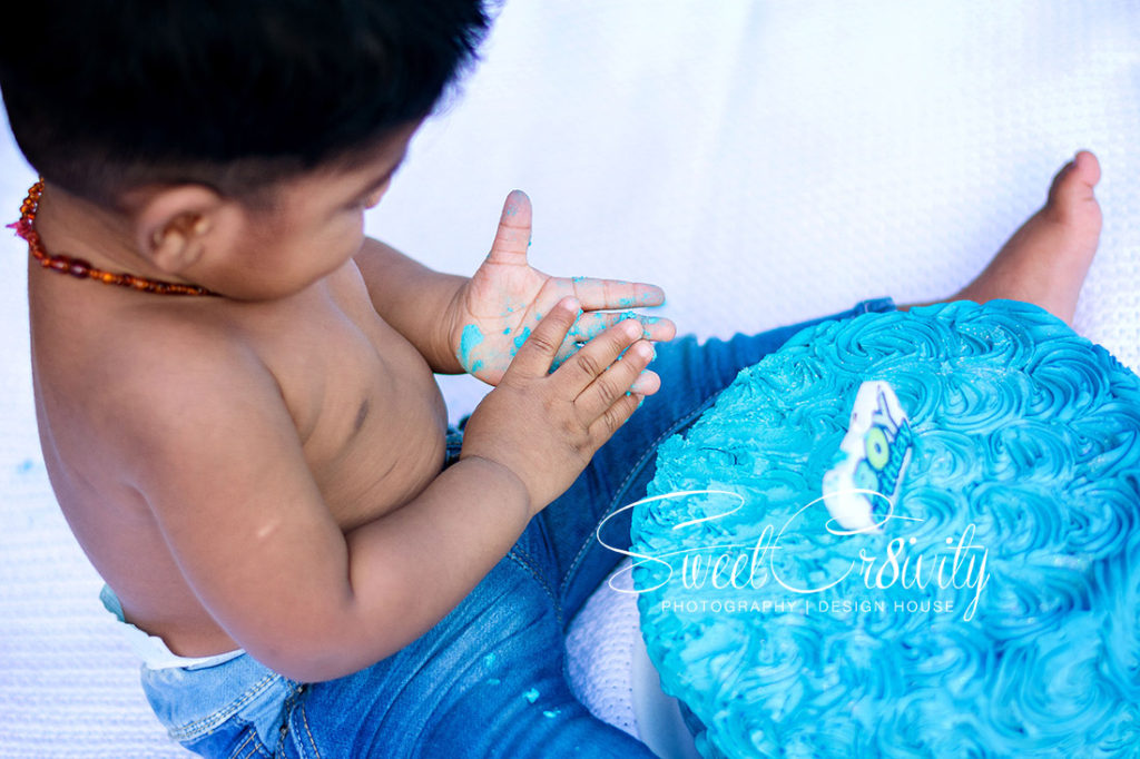 1st birthday, cake smash, chris saunders park, durban photographers, sweetcr8ivity, aveen and elaine lutchman, laughter, tayin, pooh, mila