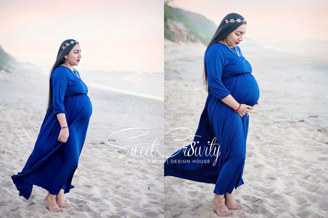 maternity shoot, pregnancy reveal, its a boy, raveshan amd derona, sweetcr8ivity, umhlanga, photography, elaine and aveen lutchman, navy blue and green, nature