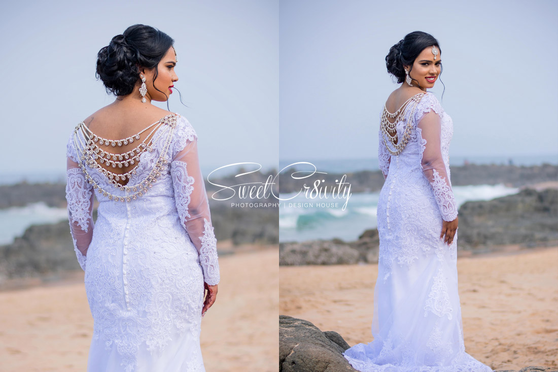 sweetcr8ivity,elaine and aveen lutchman, white wedding, ballito beachhouse, church, reception, mehendi, beach creative shoot, best durban wedding photographers, nikon, creative, bridal, bouquet, retinue,love,massood boomgard,navy blue, gold, theme,chloe,forever flawless brides,royal touch makeup