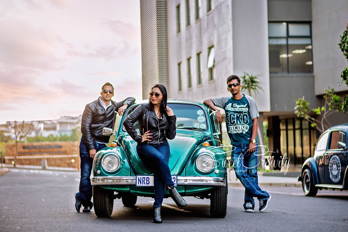 car shoot, sweetcr8ivity,elaine and aveen lutchman, sunset, golden hour, umhlanga photographers, beetle,cars,vintage,love,creative shoot