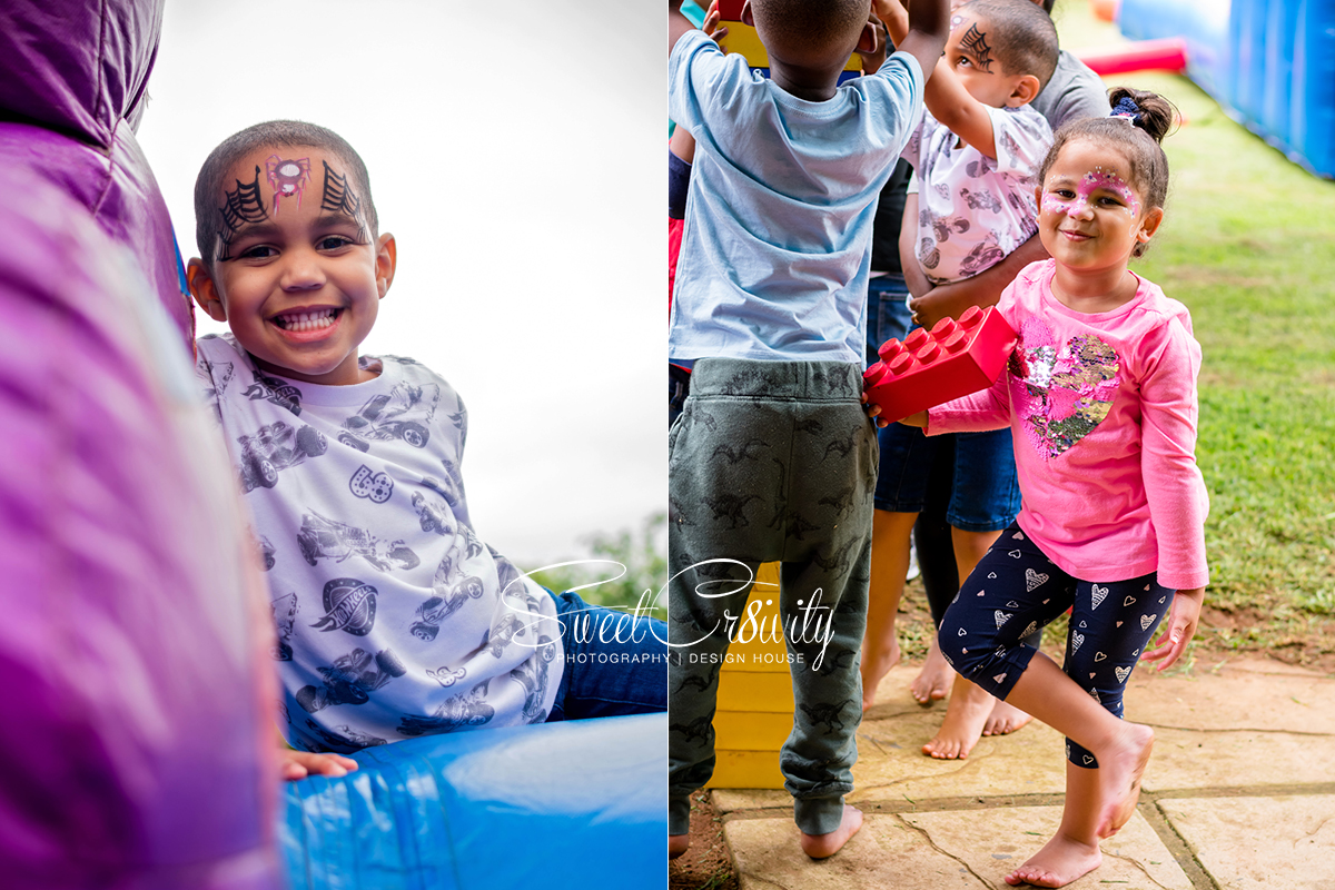 Sweetcr8ivity,elaine and aveen lutchman, kids party photography durban, best durban photographers, umhlanga, the polkadot company, bespoke events, party decor, themed parties, monster jam, 6th birthday, boys, jumping castles, party packs, cars, racetracks, the polkadot company rentals, shanaaz baker, partystylist,chrome balloons, revive cafe somerset park, facepainting